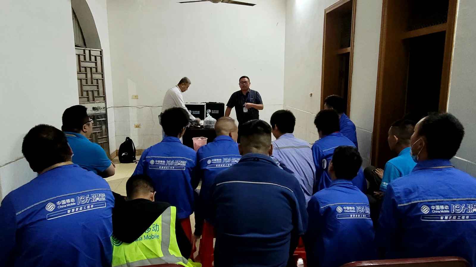 吉林郑毅线上艺术交易平台有限公司为中移铁通有限公司安全用电培训
